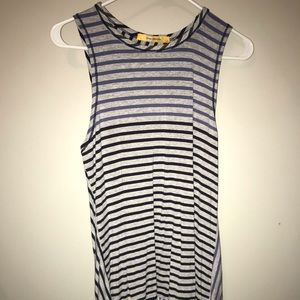 Open back boutique tank top